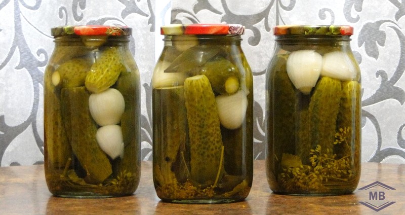 Любимый рецепт консервирования огурцов