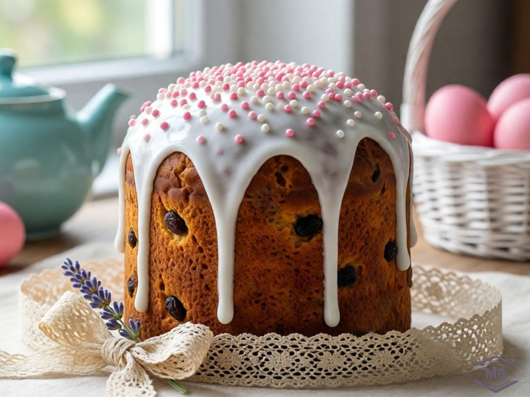 Нежнейший пасхальный кулич на сливках: тает во рту!